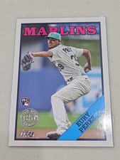 2023 Topps Update 1988 Topps Baseball #88US28 Eury Perez RC Rookie Card Marlins. rookie card picture