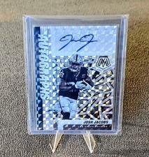 2021 Panini Mosaic Football Josh Jacobs A-JJ Auto 