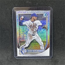Bowman 2025 Chrome Mega Box Mojo Refractor Bobby Witt Jr. SS 7 Royals