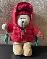 2006 Starbucks Bearista Bear Winter Holiday Plush Toy Red Jacket Sweater W/Tag