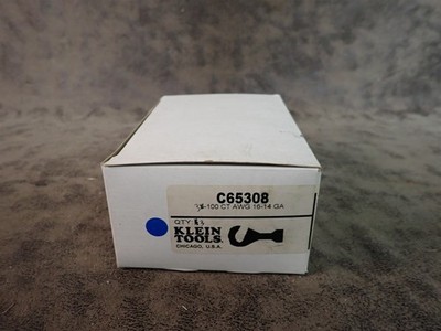 Klein/Vaco C65308 Insulated Hook Terminals 16-14 AWG, 3-100 Packs 300 Total G95