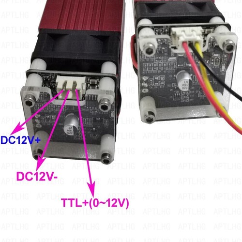 Quality 445/450nm 15W 15000mW High-power blue laser module engraving wood metal - Picture 5 of 12