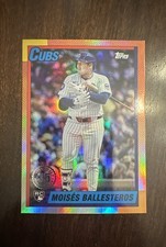 2025 Topps Update Series - 1990 Topps Baseball Moises Ballesteros #U90-12 (RC)