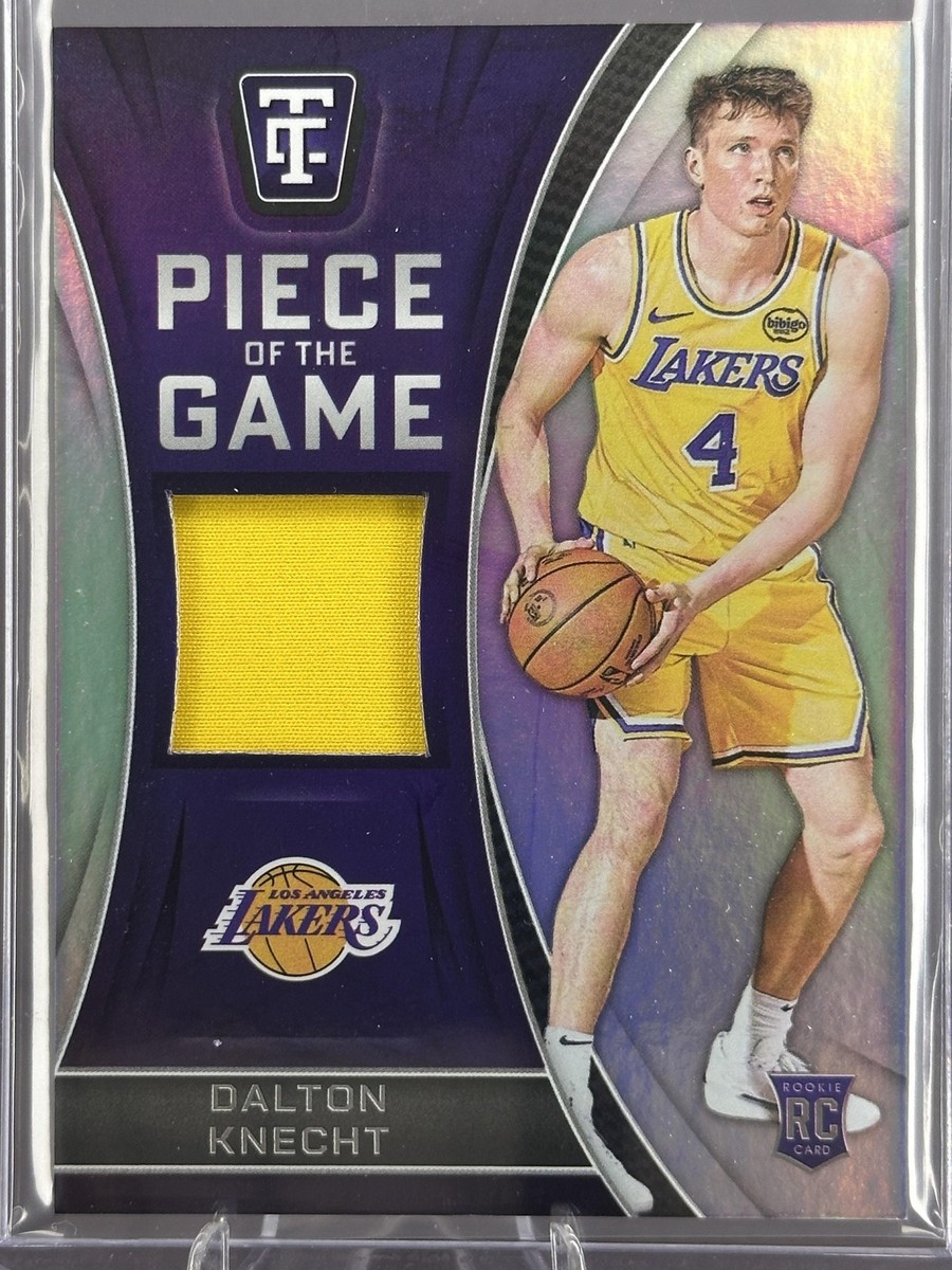2024-25 Panini Totally Certified Dalton Knecht Piece of the Game