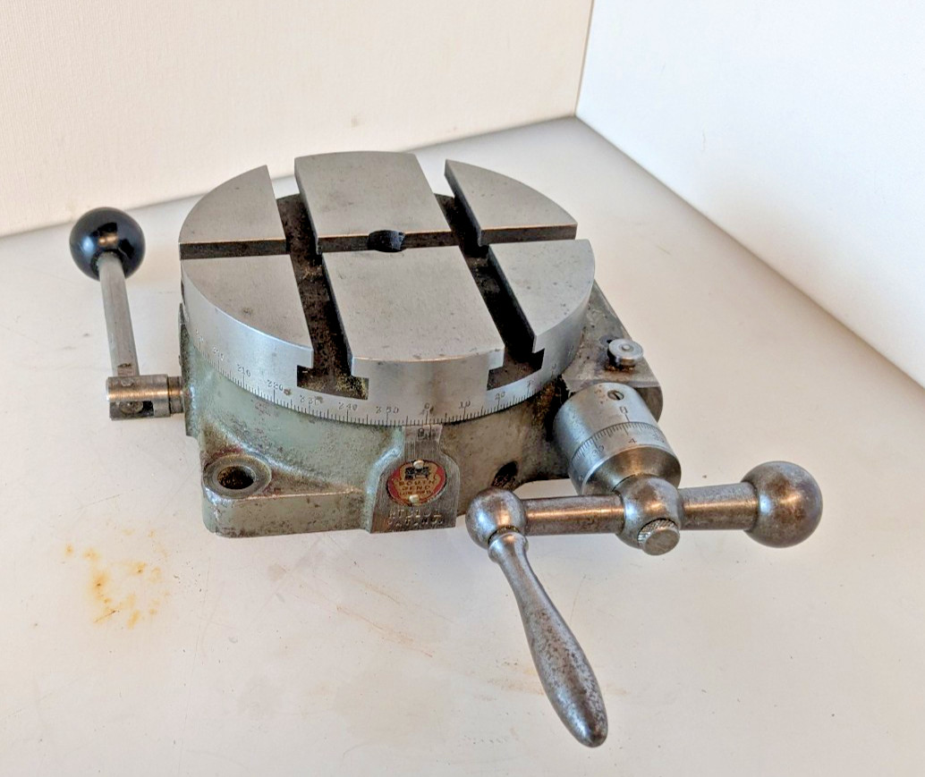 OEM South Bend 4-1/2" Rotary Table for Milling Machine Shaper, or Drill Press