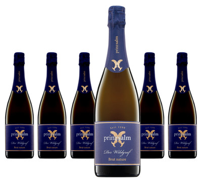 6 x Weingut Prinz Salm Der Wildgraf Pinot Brut Nature