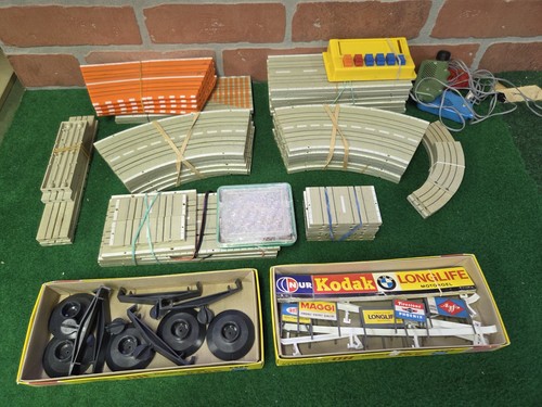FALLER AMS HO Lot De Rails Droits Voie Double Slot Car