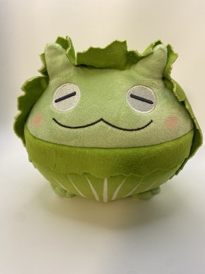 SK Japan Vegetable Fairy Cabbage Frog Plush Authentic Dodowo Arcade Prize NWT