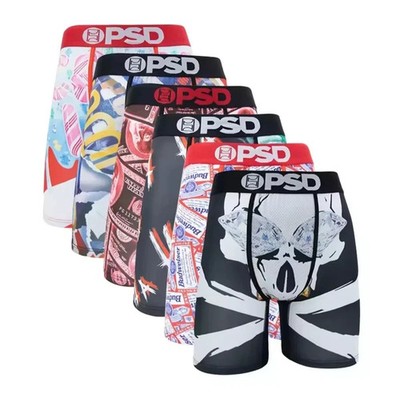 6-Piece PSD Underwear Briefs Set   14 Style Options, Comfortable Men s Boxers