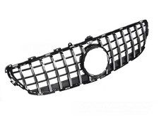Kühlergrill Passend für Mercedes CLS C218 Facelift Frontgrill Schwarz Chrom