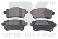 NK Bremsbelagsatz Scheibenbremse 223976 FüR Renault Megane 4 K9A ScÉNic Talisman