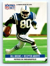 1991 Pro Set Spanish #174 Bill Brooks Fresh Break EX-EXMINT