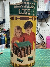 Vintage Original Lincoln Logs - Set No. 5C Ab...