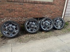 26inch Diablo Rims And Tires Set Of 4 Chevy Tahoe Silverado Suburban Avalanche