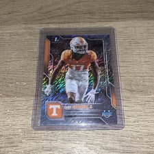 2025 Bowman Chrome University - Chris Brazzell II Shimmer - Tennessee/Panthers