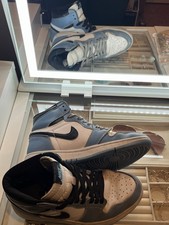 Jordan Air Jordan 1 Mid Top Sneaker Leder bla...