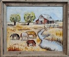 Original Western Oil Painting 