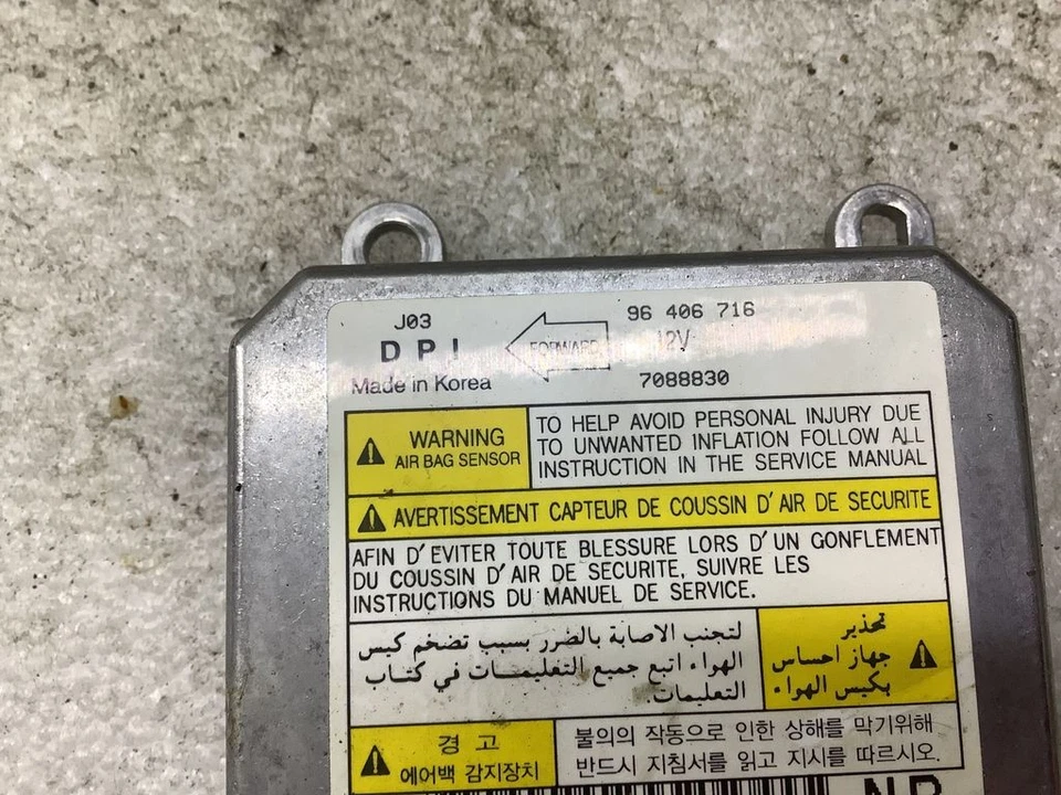 Chevrolet Lacetti 2006 altra centralina 96406716 MBL17985 - Immagine 4 di 4