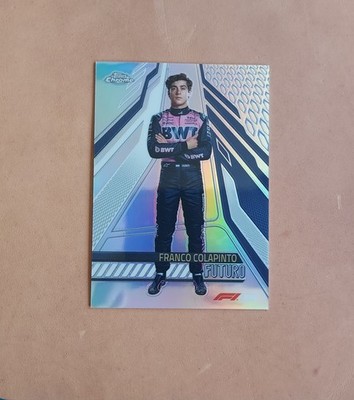 2025 F1 Topps Chrome Franco Colapinto Futuro Alpine UT-5 SP Case Hit Refractor 