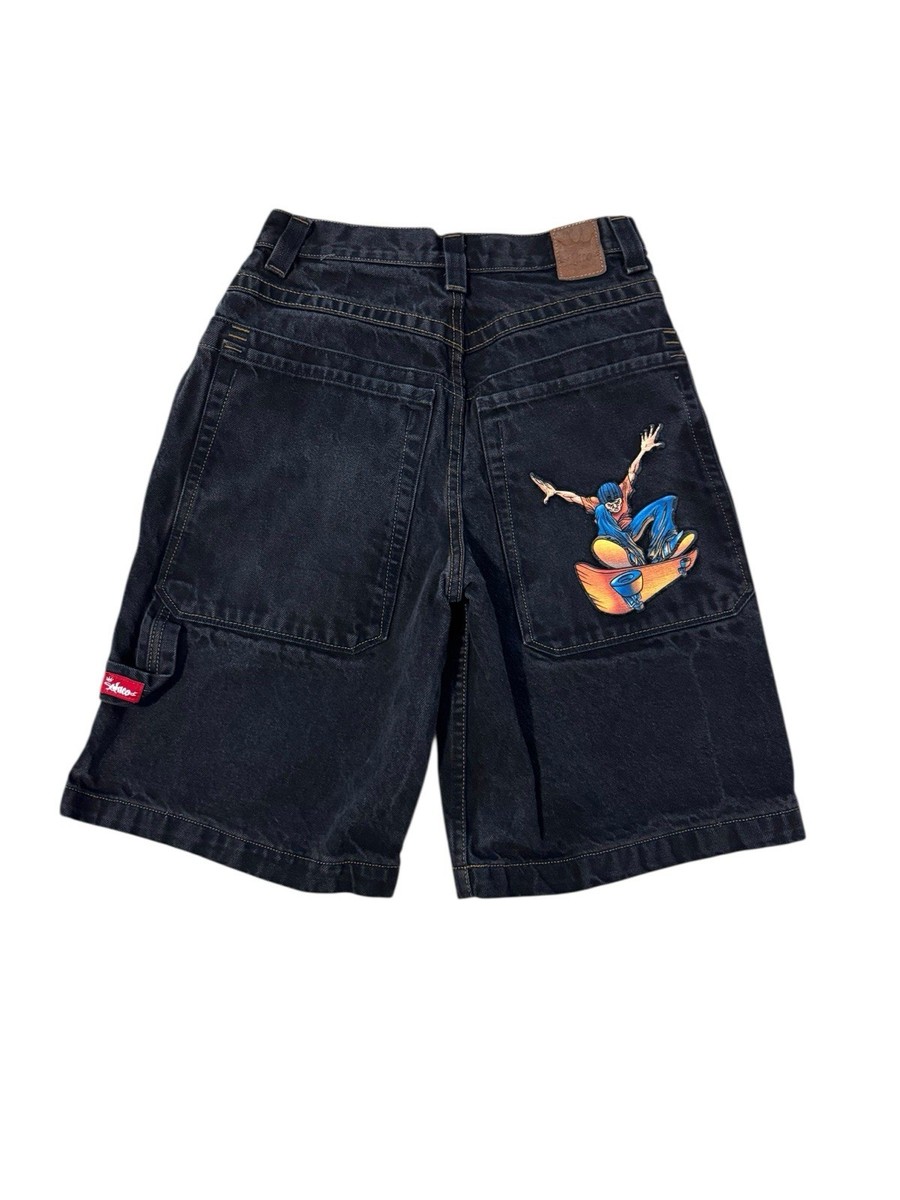 VTG JNCO Jeans Skater Shorts Boys 16 (27x11) Y2K Streetwear Hip
