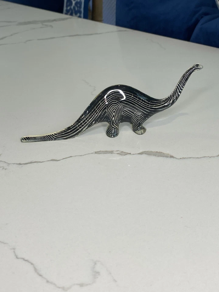 Rare Abraham Palatnik Lucite Brontosaurus Dinosaur Sculpture Vintage 70's - Image 2 of 4