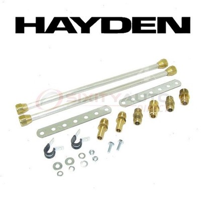Hayden Engine Oil Cooler Hose Assembly for 1942 Buick Special Series 40-B - wv