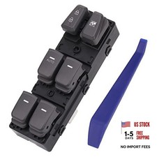 Master Window Switch Power Control Button Front Left Driver Side Compatible