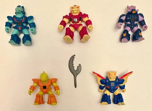 VINTAGE 1987 Hasbro Takara BATTLE BEASTS Action Figures Lot of 5 - Swiny Boar