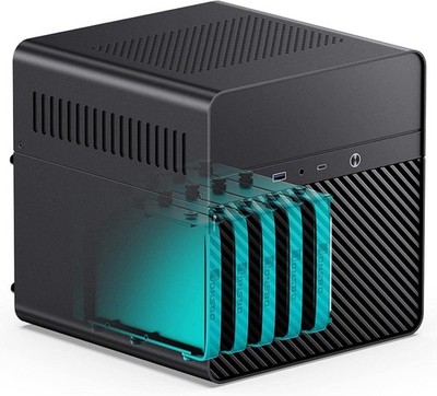 JONSBO N2 Mini-ITX Black NAS PC Case