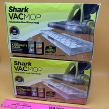 Shark VACMOP | Disposable Hard Floor Vacuum Pad  | Refills 16 Pads Per Box Qty 2