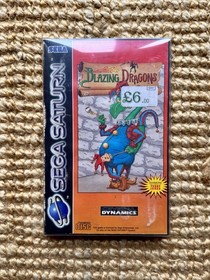 Blazing Dragons - With Case Protector (Sega Saturn, 1996)