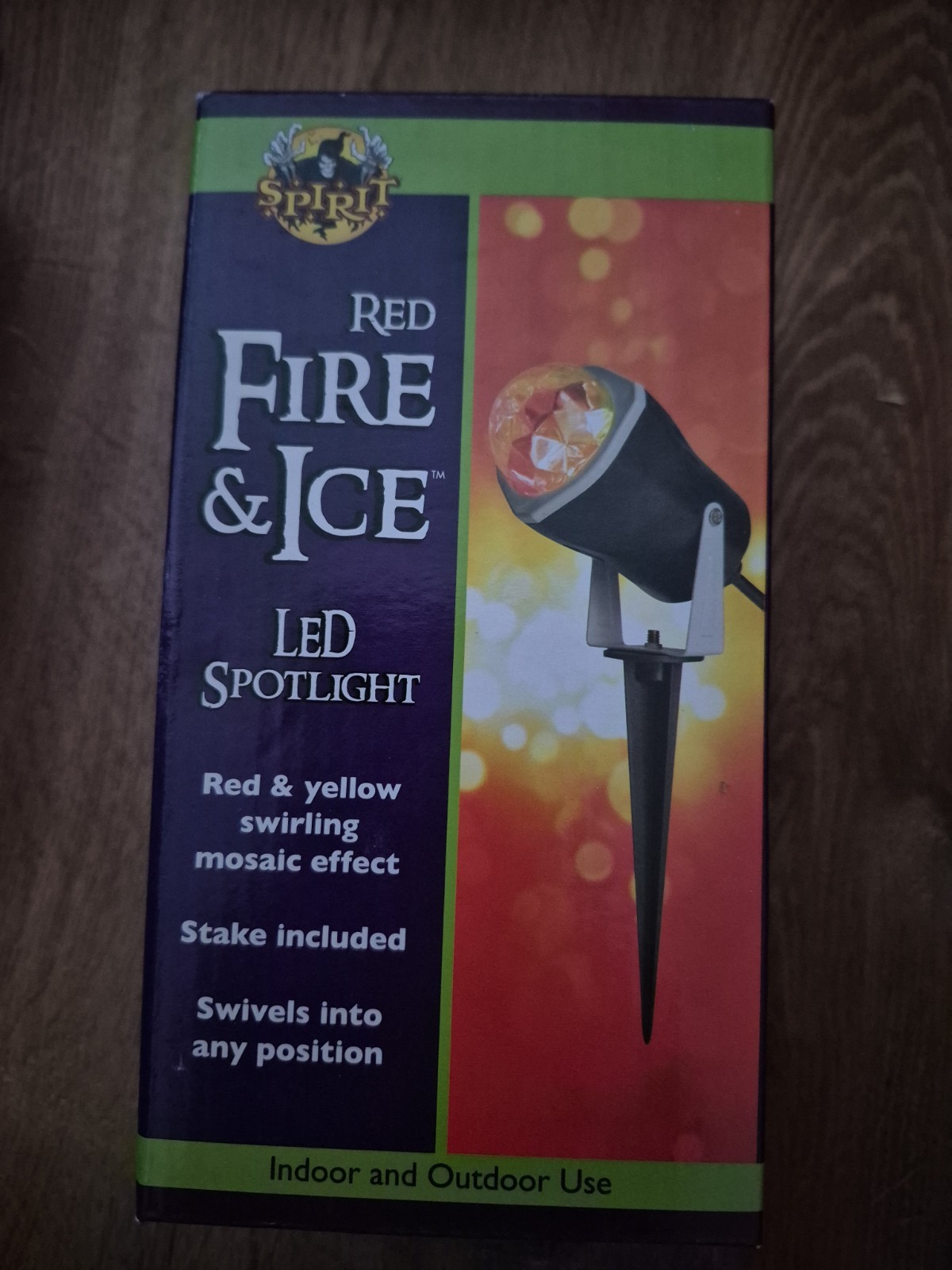 Red Fire And Ice Led Spot Light