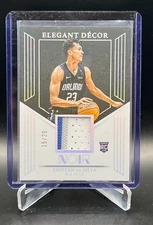 2024-25 Panini Noir Tristan Da Silva Elegant Decor International 15/20 #EDR-TDS