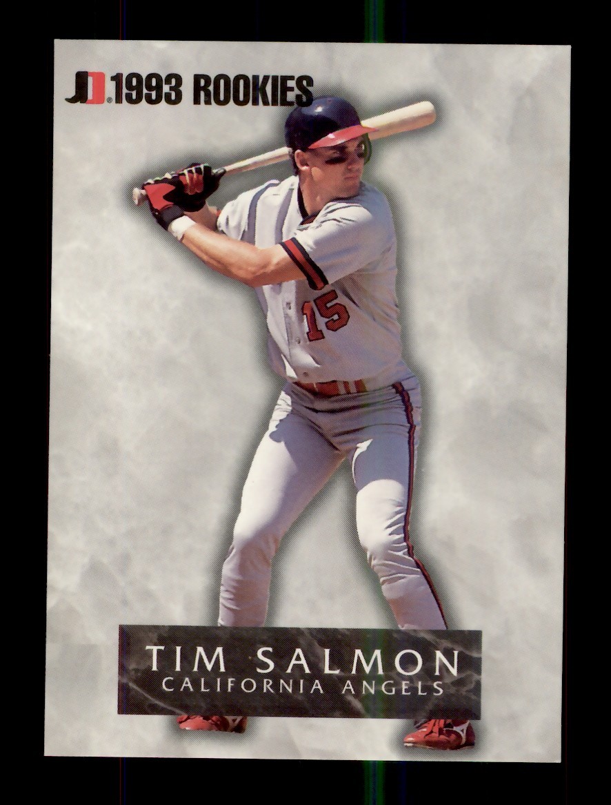 1993 JIMMY DEAN ROOKIES #9 TIM SALMON ROOKIE RC CALIFORNIA ANGELS