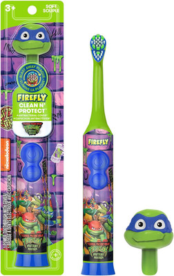 Clean N' Protect Teenage Mutant Ninja Turtles Power Toothbrush with 3D Character