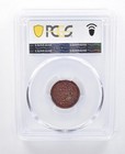 1944 P Netherlands 25 Cents Acord Privy Mark MS62 PCGS Purple Tone a8091 — photo 2