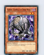 Yu-Gi-Oh Kahkki, Guerilla Of Dark World SDGU-EN007 1st Edition Common Card NM