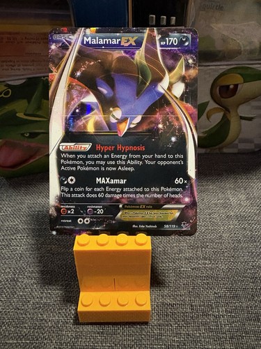 Malamar EX Ultra Rare Darkness Holo Card Phantom Forces 58/119 Pokémon TCG