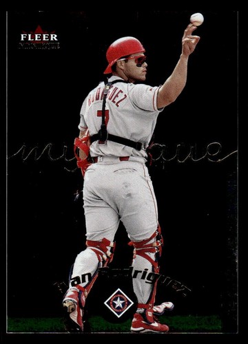 2000 Fleer Mystique Ivan Rodriguez #48 card