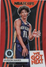 2019-20 Panini Jaxson Hayes - WE GOT NEXT RED PRIZM 