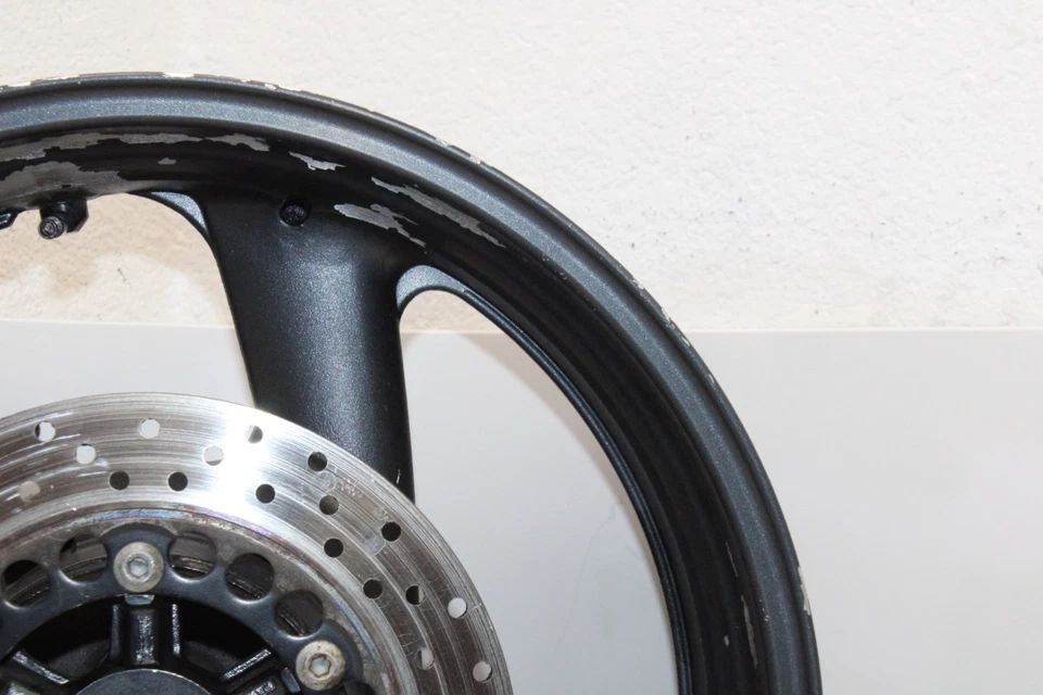 96-07 YAMAHA YZF600R OEM REAR BACK WHEEL RIM - Image 3 of 4