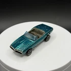 Vintage Hot Wheels Redline Custom Firebird Aqua W/ Dark Interior HK -Good Filler