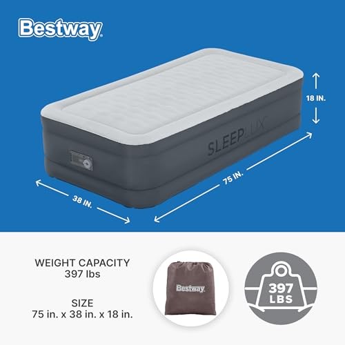  Twin Air | Supersoft Snugable Top, Extra Durable Mattress Twin ToughGuard 18"
