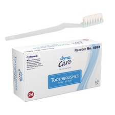 Dynarex Toothbrushes, Adult 30 Tuft,144 Count 1 Pack of 144 , Ivory
