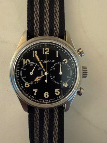 MONTBLANC Montblanc 1858 MB117835/7456 Chronograph Automatic Men's Watch "2024"