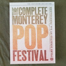 The Complete Monterey Pop Festival (DVD, 2002, 3-Disc Set