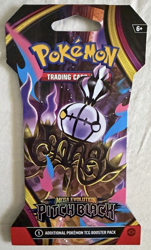 Pokémon TCG Mega Evolution Pitch Black Booster Pack 10 Cards Morpeko (1 Pack)