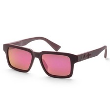 Maui Jim Men's Kahiko 53mm Matte Burgundy Polarized Sunglasses MJ0635S-003