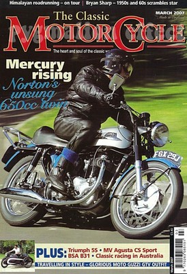Norton Mercury BSA B31 Triumph 5S MV Agusta Modello CS Sport Moto Guzzi GTV 500