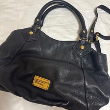 Borsa a tracolla Marc by Marc Jacobs in pelle nera 2 vie doppio manico autentica